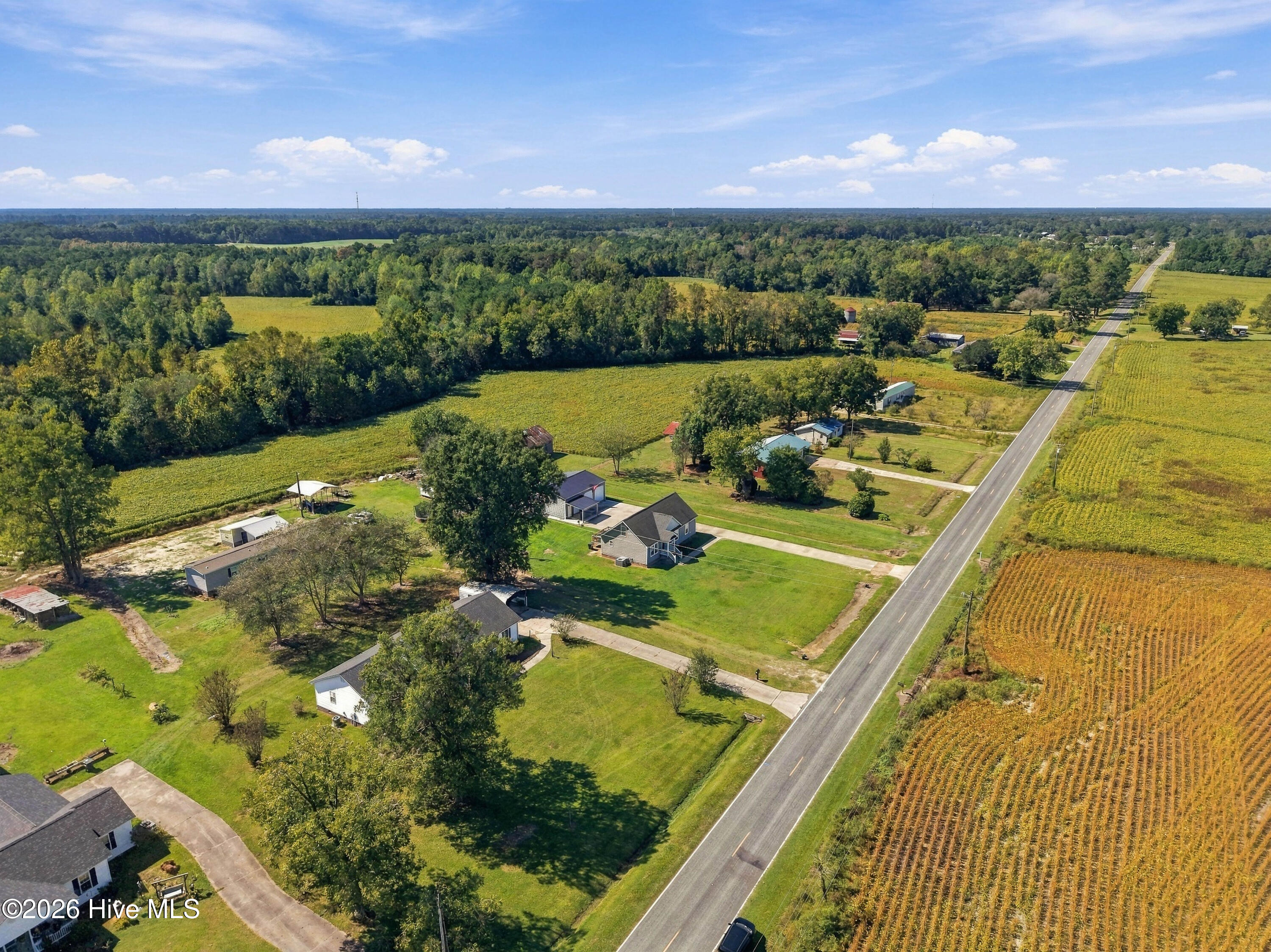 344 Ludie Brown Road Chinquapin, NC 28521 - Photo 40 of 47 40_front left aerial