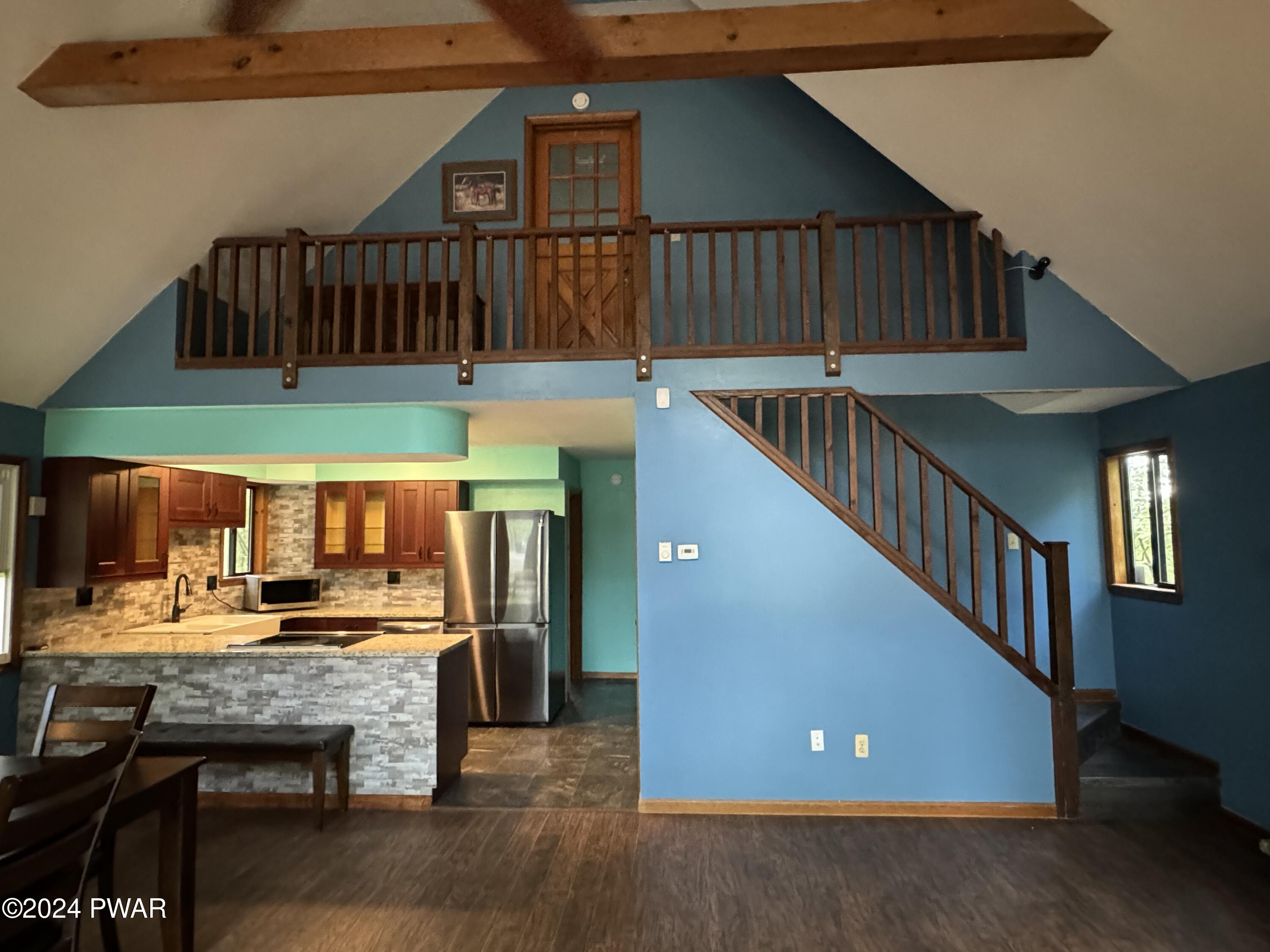 106 Carol Court Dingmans Ferry, PA 18328 - Photo 3 of 22 Kitchen/Loft view