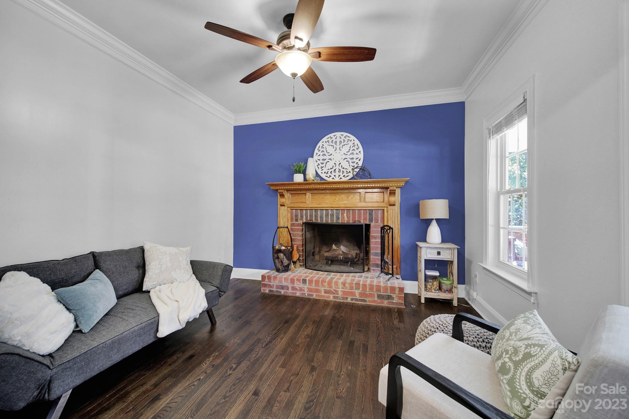 16014 Virginia Lee Court Fort Mill, SC 29708 - Photo 11 of 47 a living room with furniture and a fireplace