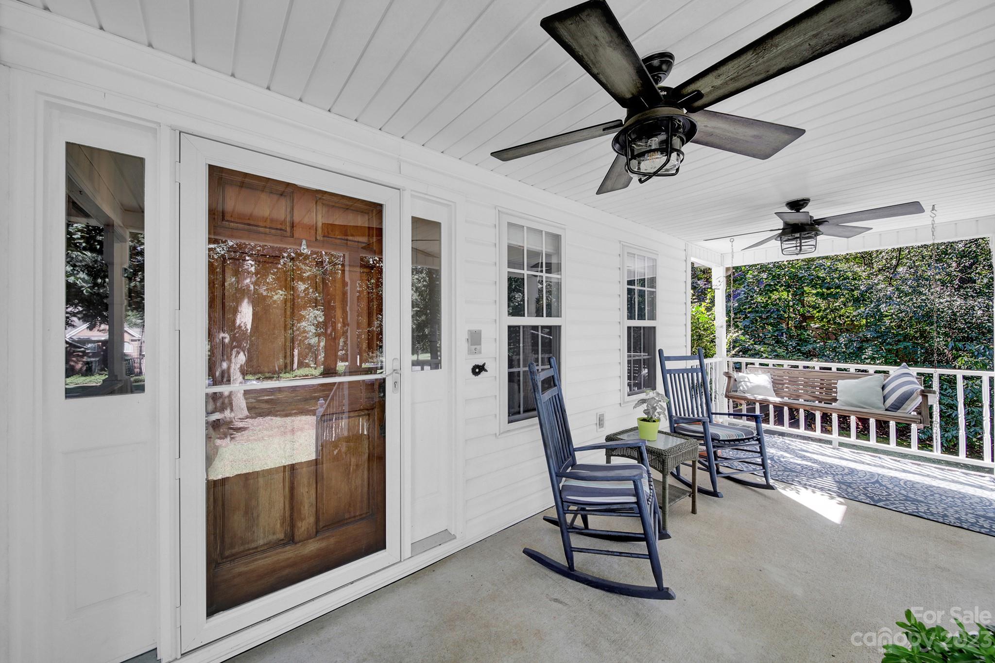 16014 Virginia Lee Court Fort Mill, SC 29708 - Photo 6 of 47 a view of a porch with chairs and couches