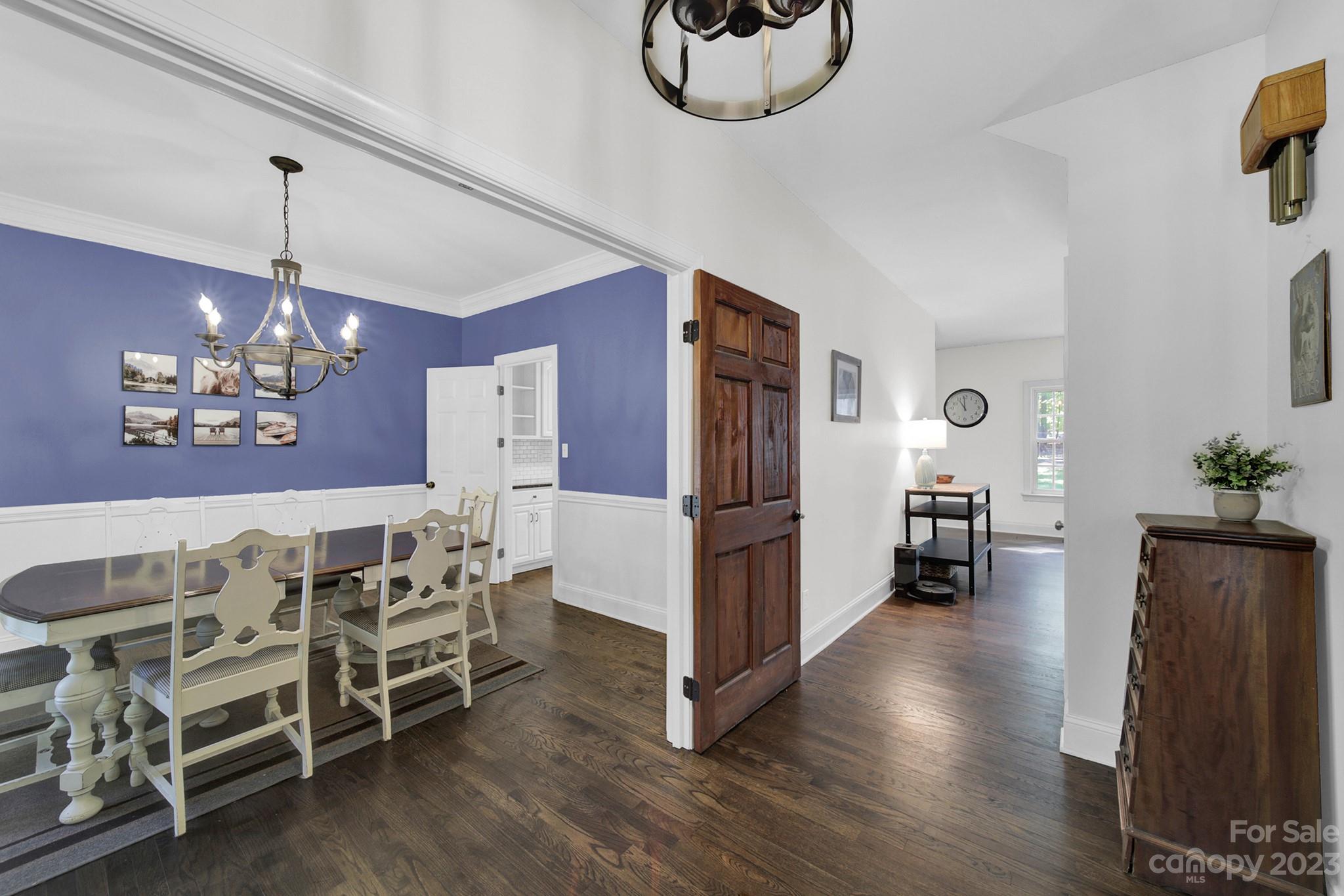 16014 Virginia Lee Court Fort Mill, SC 29708 - Photo 8 of 47 a view of dining room with furniture and wooden floor