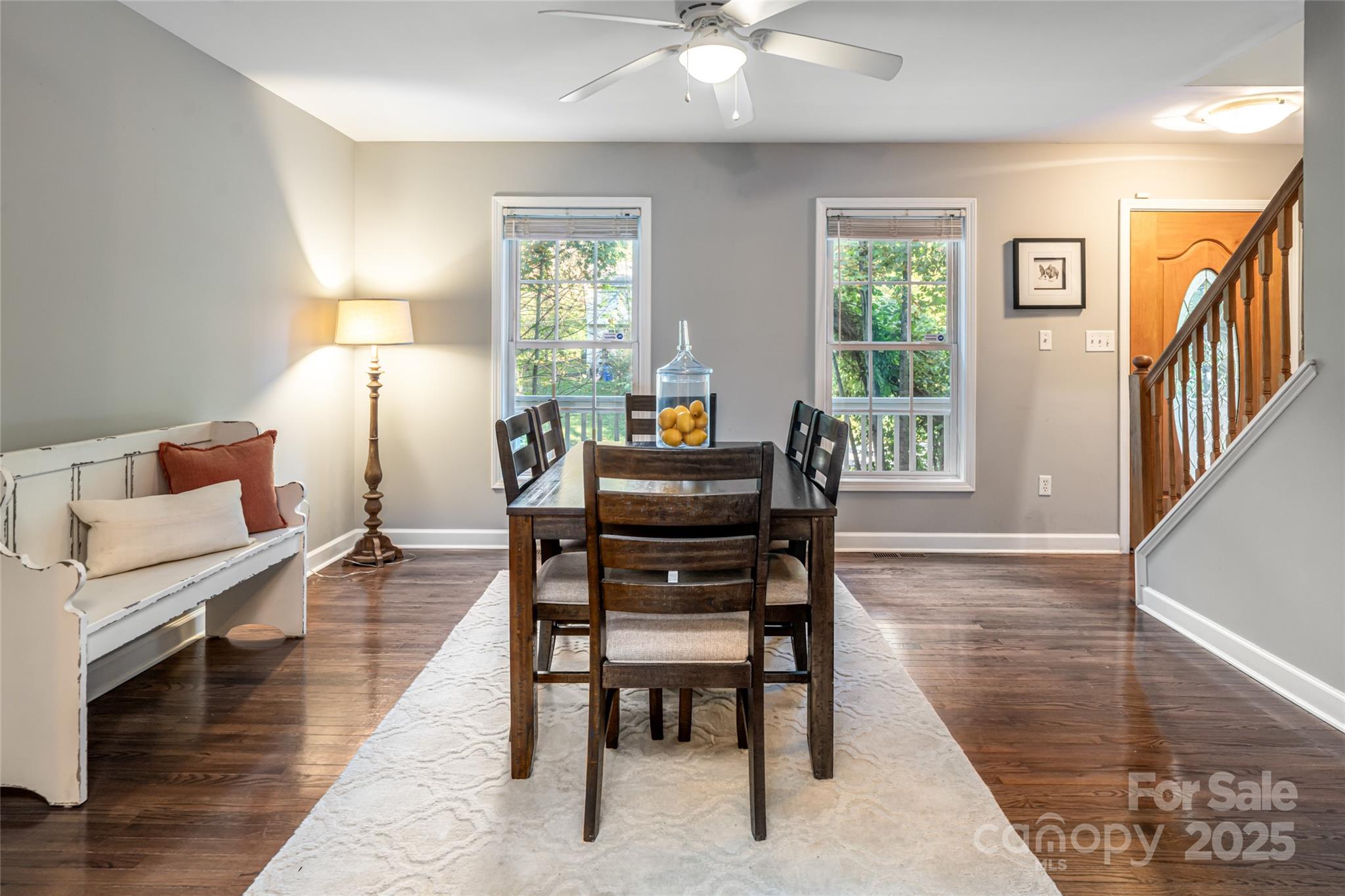 315 Glenn Bridge Road Arden, NC 28704 - Photo 7 of 45 a dining room with furniture and wooden floor