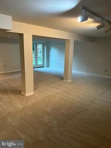 a view of empty room