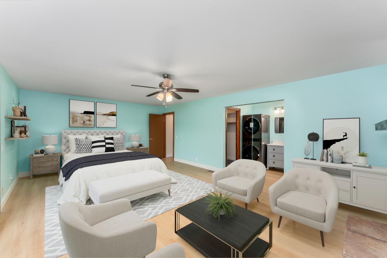 10922 East Lime Kiln Road Grass Valley, CA 95949 - Photo 32 of 98 Primary bedroom photos virtually staged