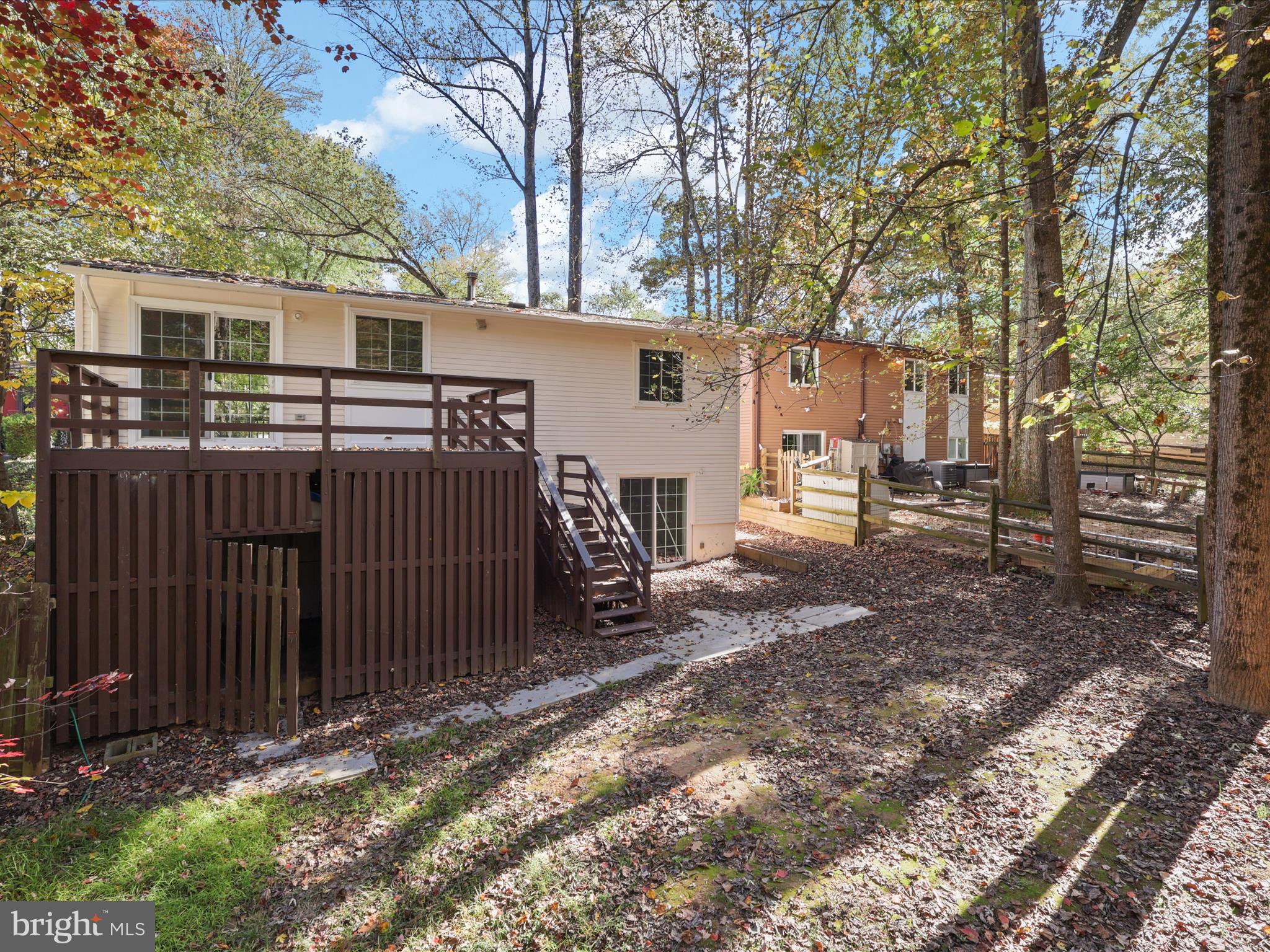 2369 Old Trail Drive Reston, VA 20191 - Photo 43 of 50 a view of a house with a yard covered with snow