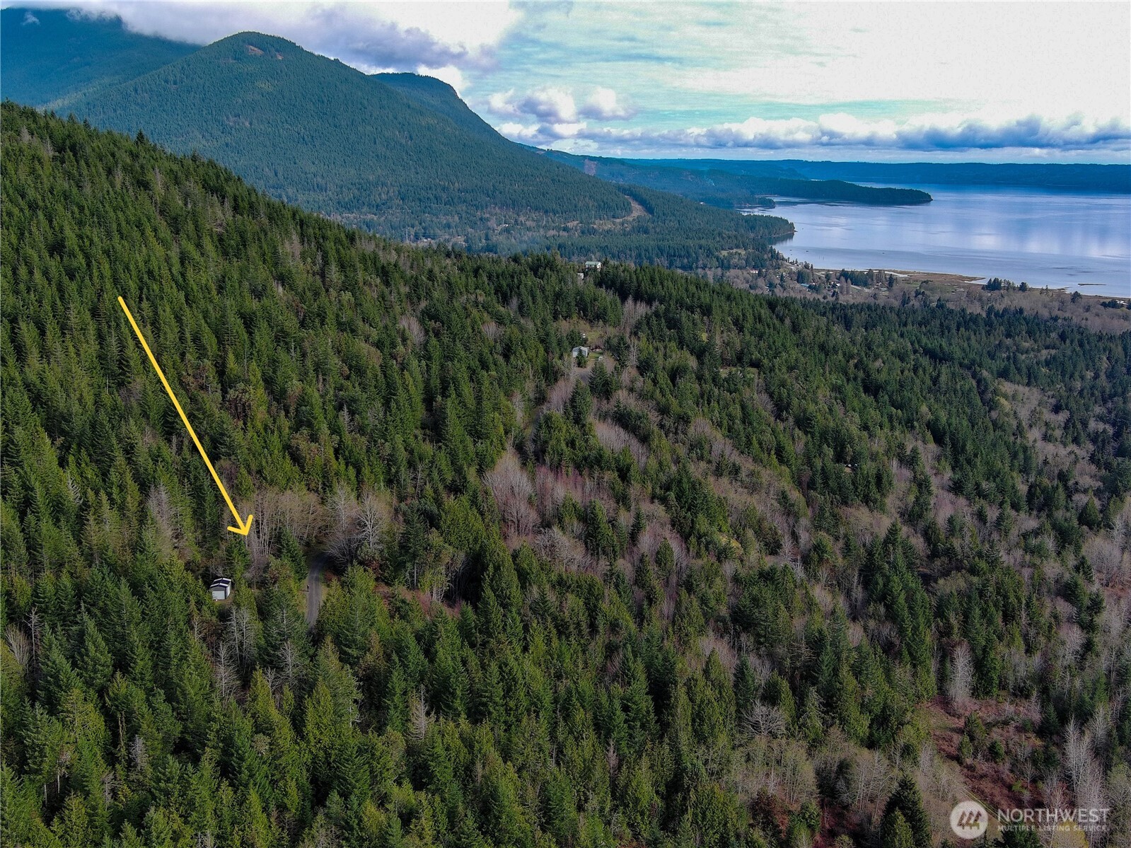 1634 Sunrise Road Brinnon, WA 98320 - Photo 20 of 29 a view of mountain with lake view
