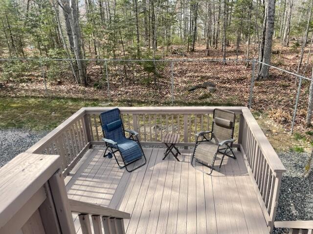 34 Aspen Ridge Road Glenburn, ME 04401 - Photo 6 of 32 34 Aspen Ridge lower deck photo