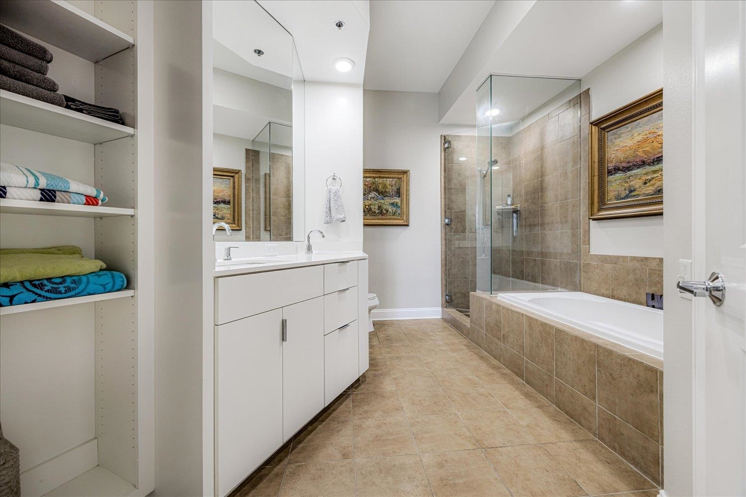 717 Riverside Drive, Unit 207 Memphis, TN 38103 - Photo 22 of 30 a bathroom with a tub sink and a mirror