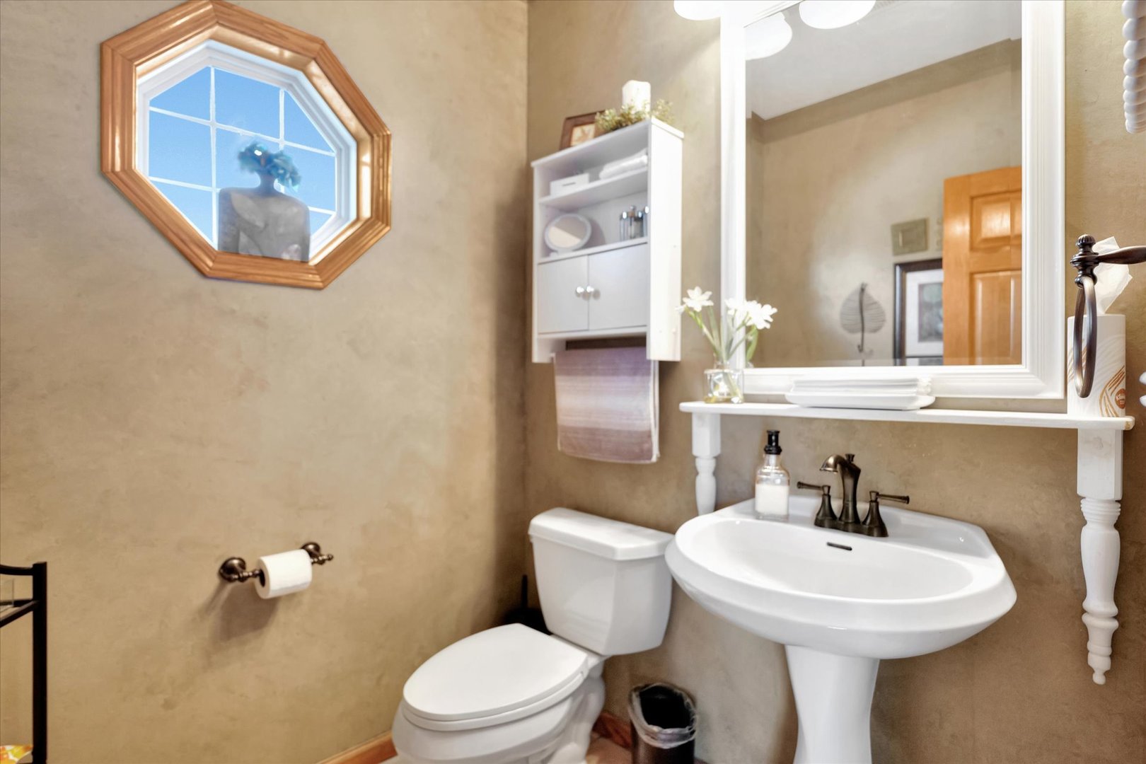 3002 Country Bend Lane Champaign, IL 61822 - Photo 23 of 48 a bathroom with a toilet sink and mirror