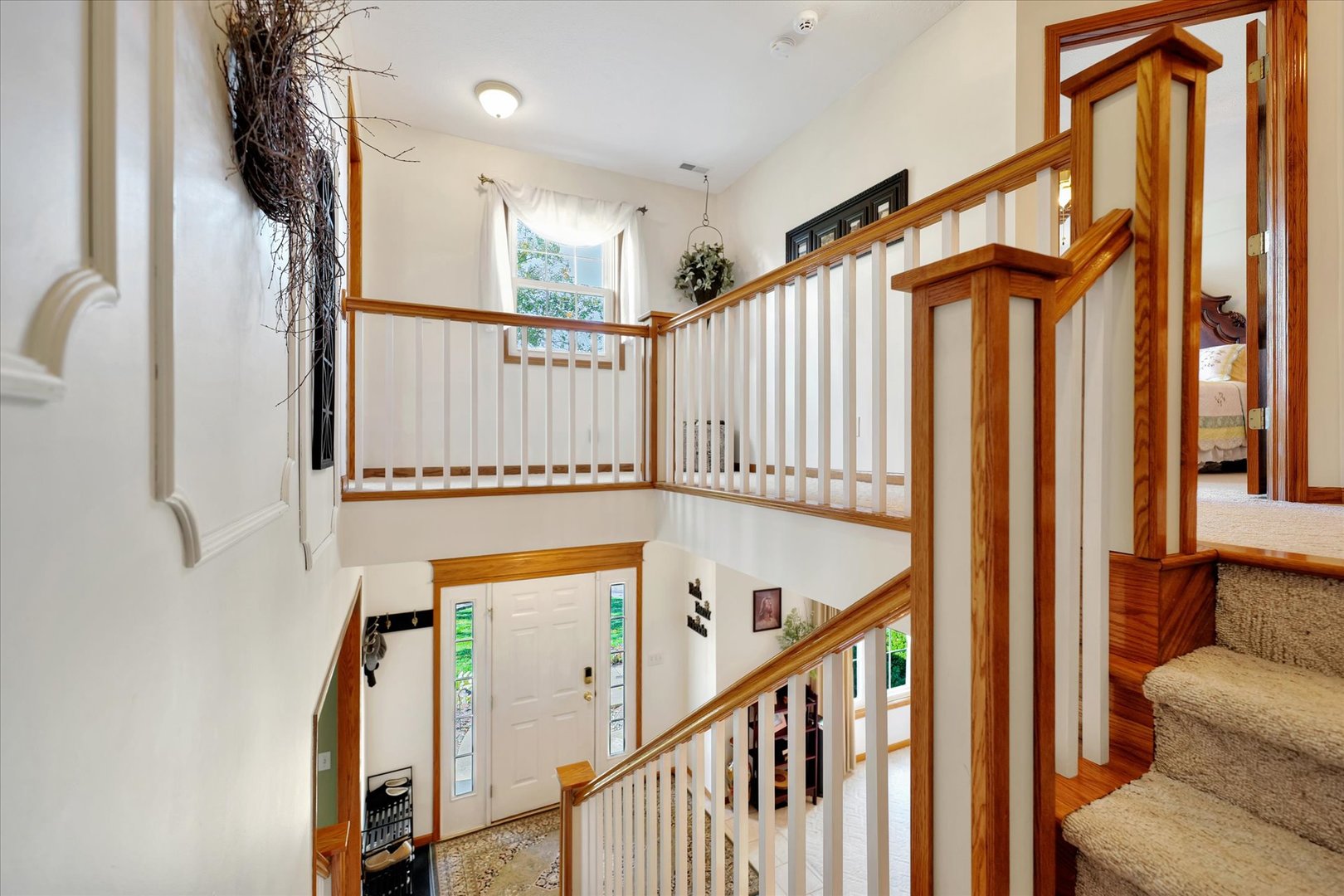 3002 Country Bend Lane Champaign, IL 61822 - Photo 24 of 48 a view of staircase with black and white walls