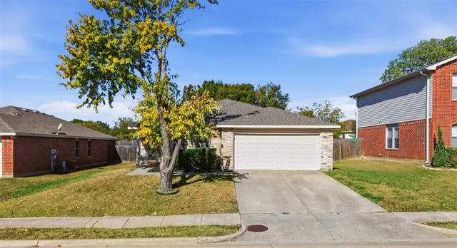 front view of house with a yard