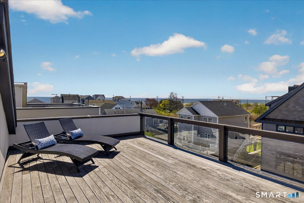 33 Pearl Street Milford, CT 06460 - Photo 36 of 40 a view of roof deck with seating space