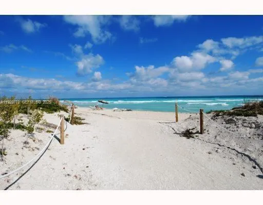 a view of beach and ocean