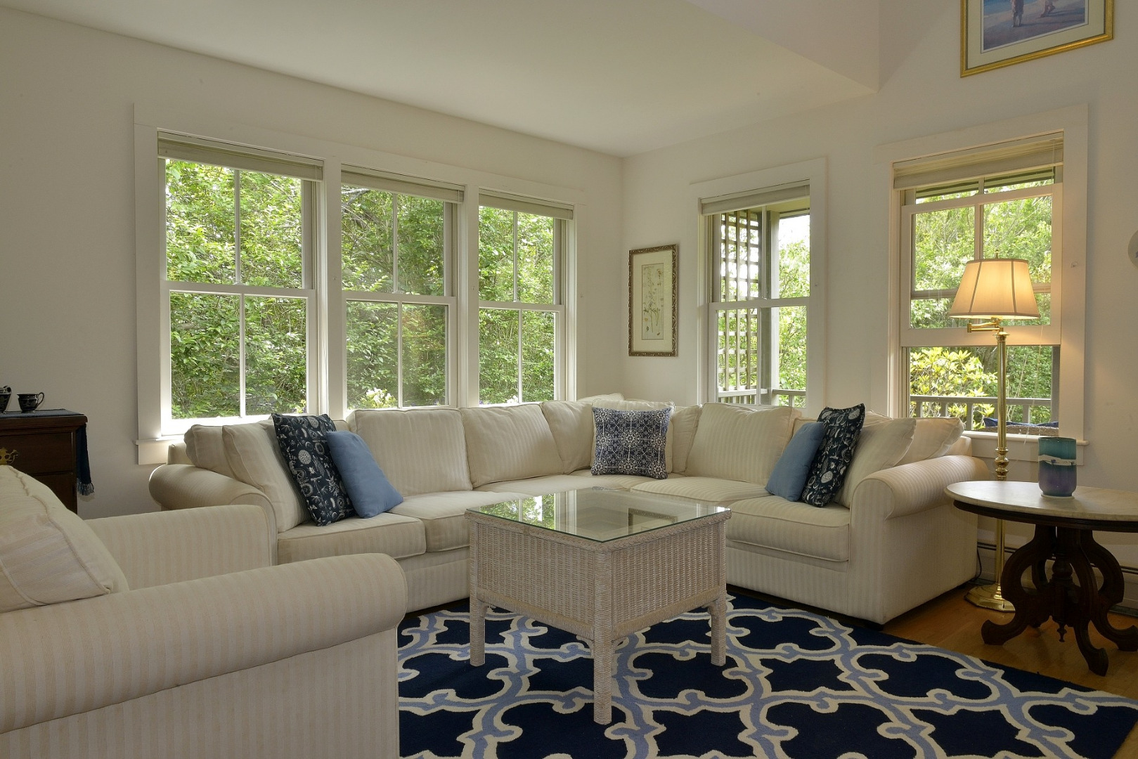 0 Sankaty Road Nantucket, MA 02554 - Photo 2 of 25 Cathedral ceiling living room