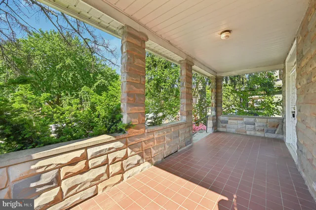 a view of front door