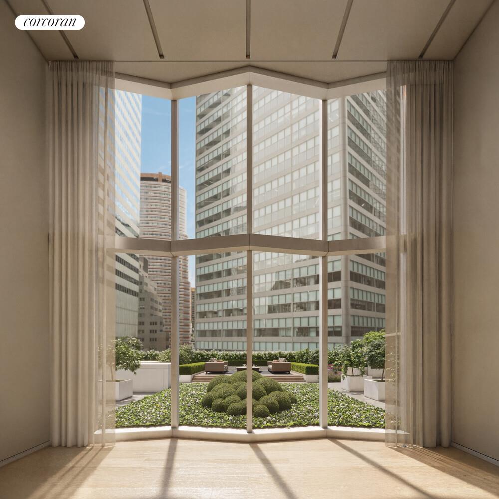 100 East 53rd Street, Unit 10A Manhattan, NY 10022 - Photo 2 of 35 a view of a building from a window