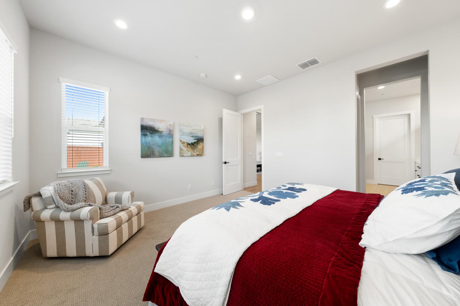 4228 Grey Hawk Street Folsom, CA 95630 - Photo 20 of 49 a bedroom with a bed and a couch
