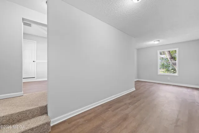 a view of empty room