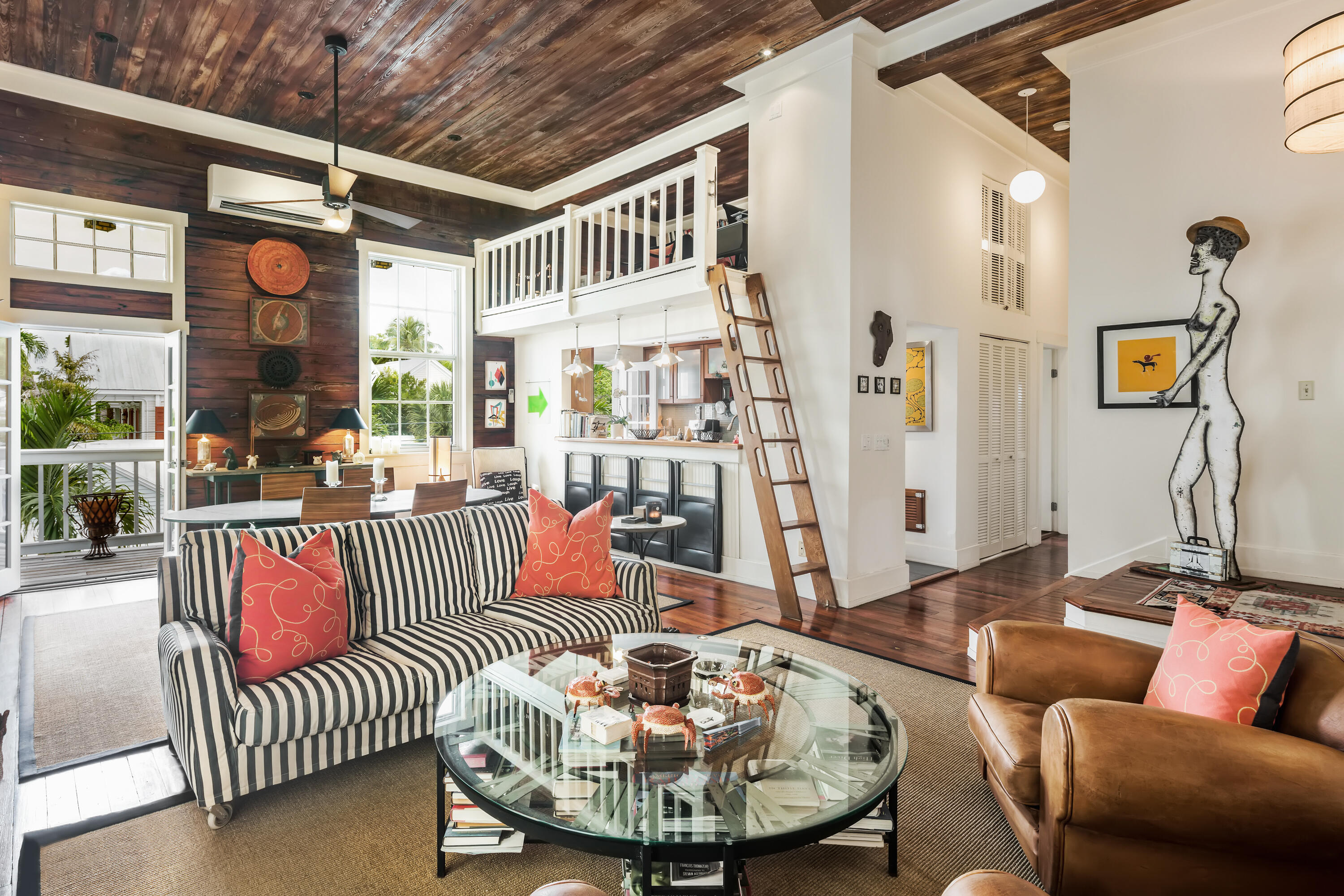 800 Fleming Street, Unit C2 Key West, FL 33040 - Photo 16 of 41 a outdoor living space with furniture and a table