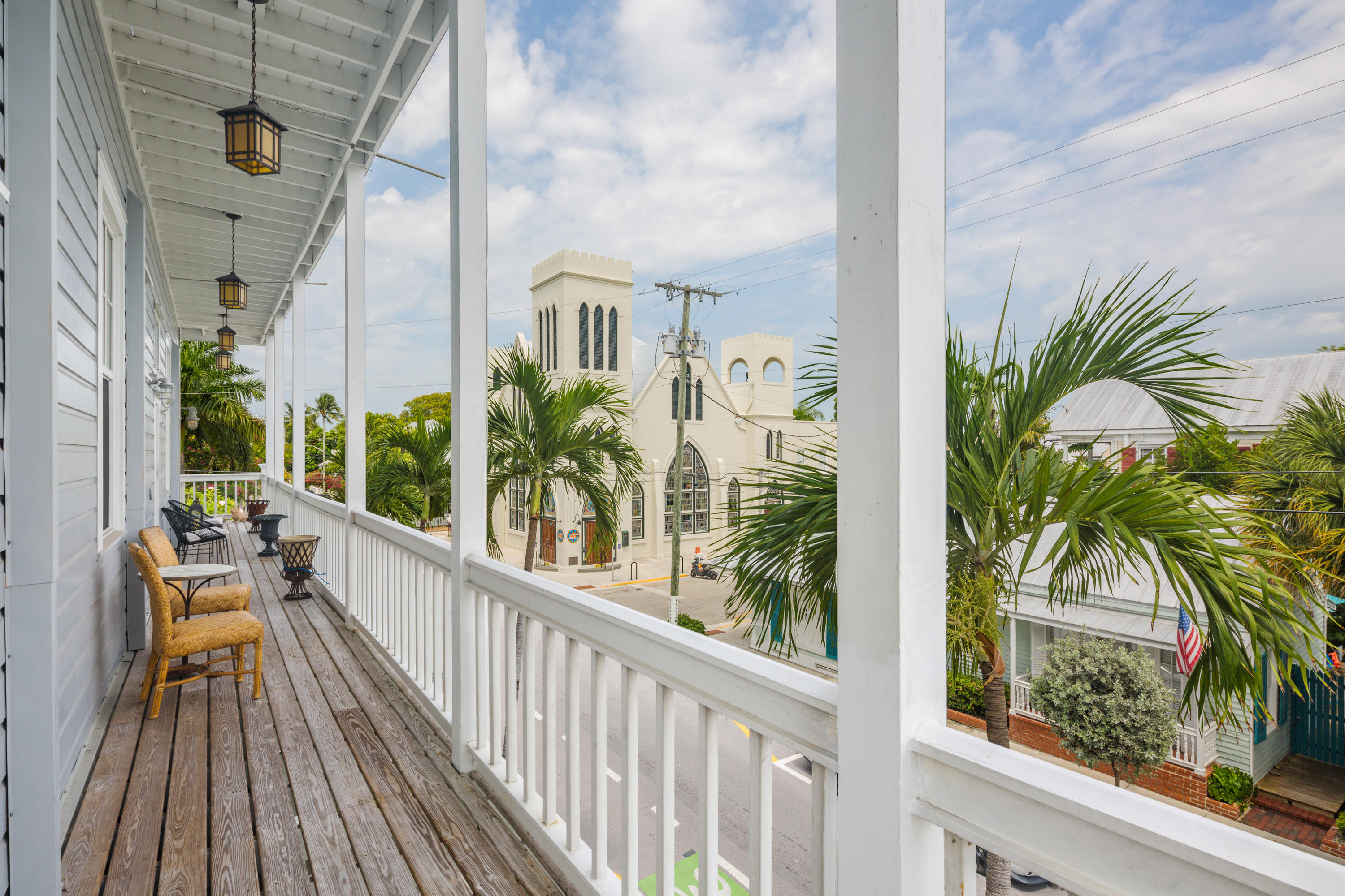 800 Fleming Street, Unit C2 Key West, FL 33040 - Photo 3 of 41 a view of balcony with potted plants
