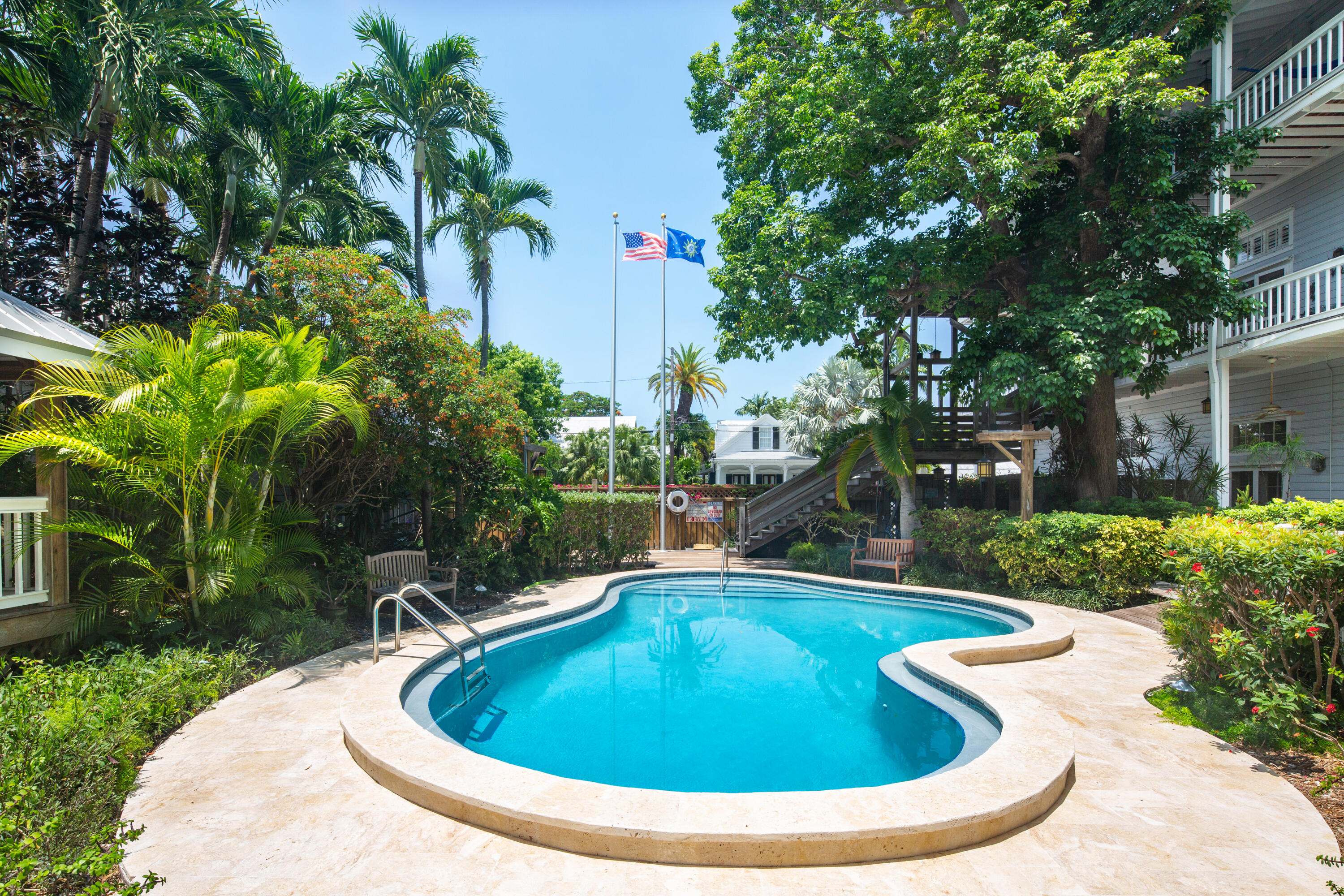 800 Fleming Street, Unit C2 Key West, FL 33040 - Photo 34 of 41 a view of outdoor space and yard