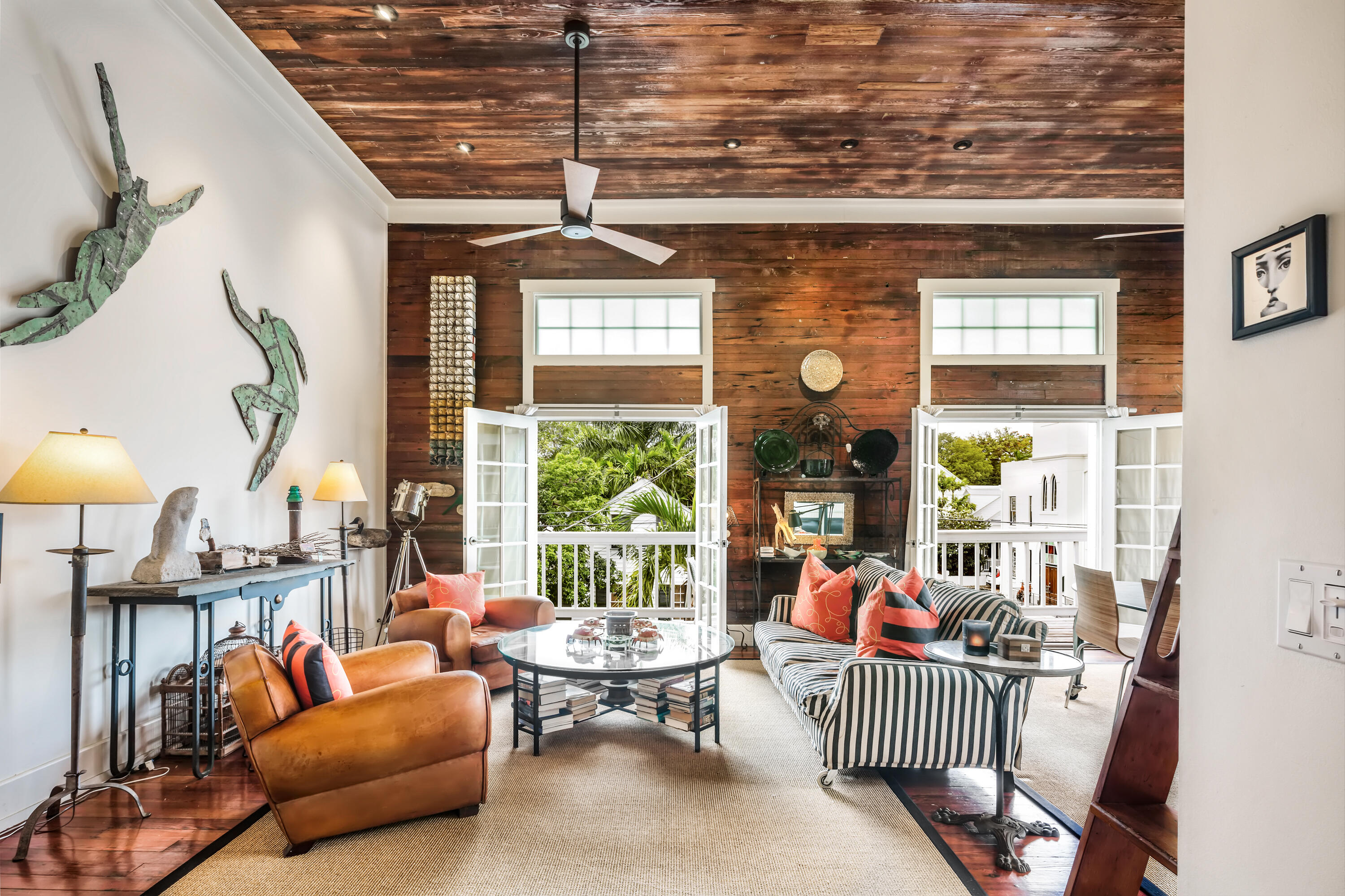 800 Fleming Street, Unit C2 Key West, FL 33040 - Photo 5 of 41 a living room with furniture and a large window