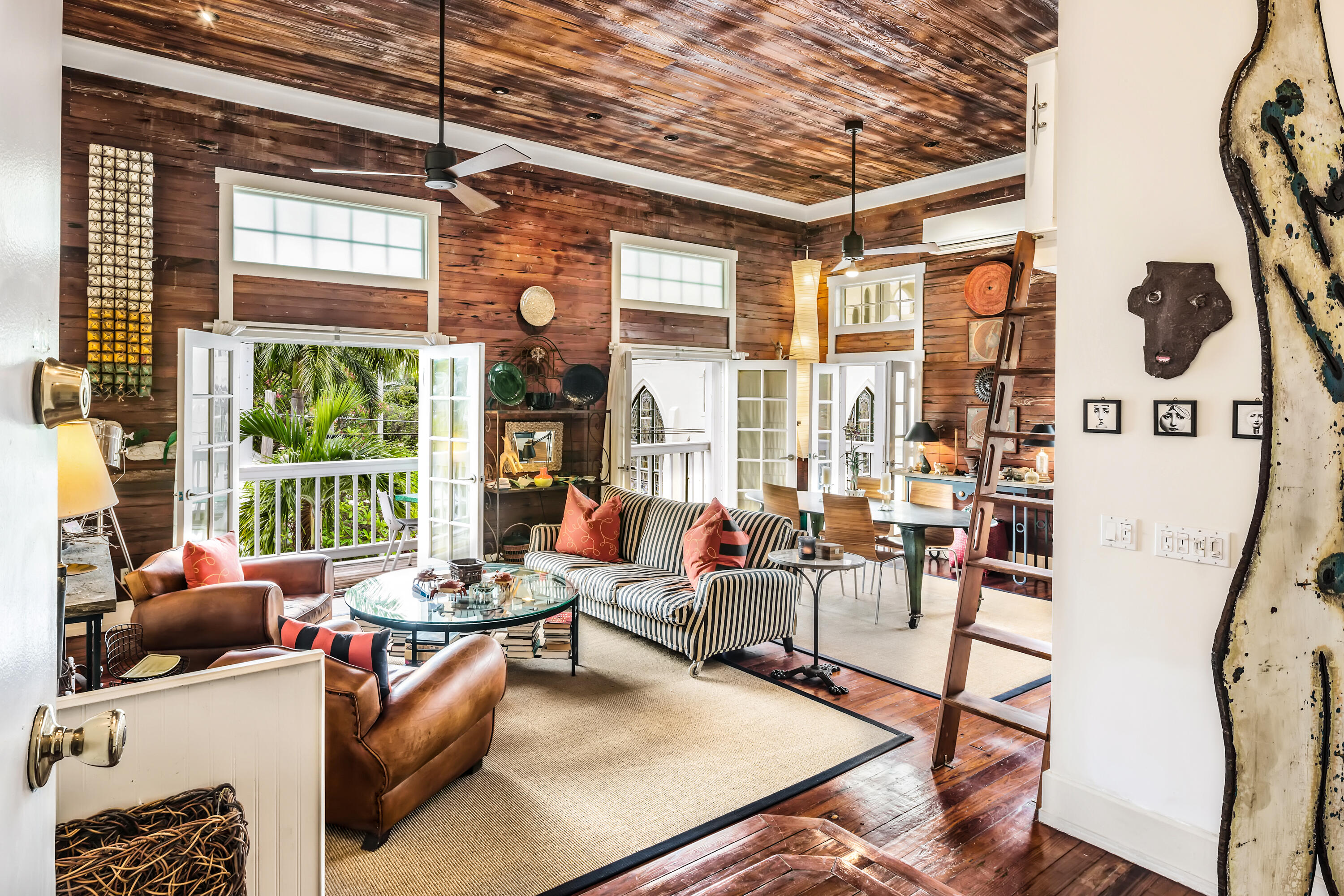 800 Fleming Street, Unit C2 Key West, FL 33040 - Photo 6 of 41 a living room with furniture and a window