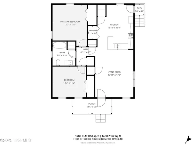 $249,900 | 131 North Hardin Street, Southern Pines, NC 28387