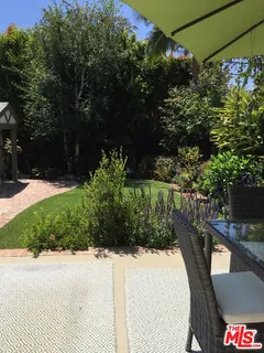 a view of a outdoor space with seating area