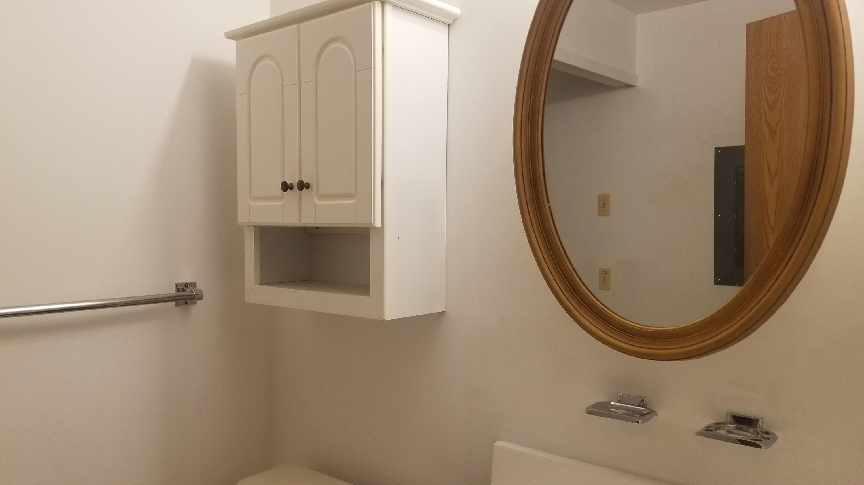 20D Ashley Road, Unit A Whiting, NJ 08759 - Photo 25 of 29 a bathroom with a mirror and a shower
