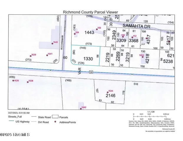 $25,000 | 74 East Hamlet Nc 28345 East, Hamlet, NC 28345