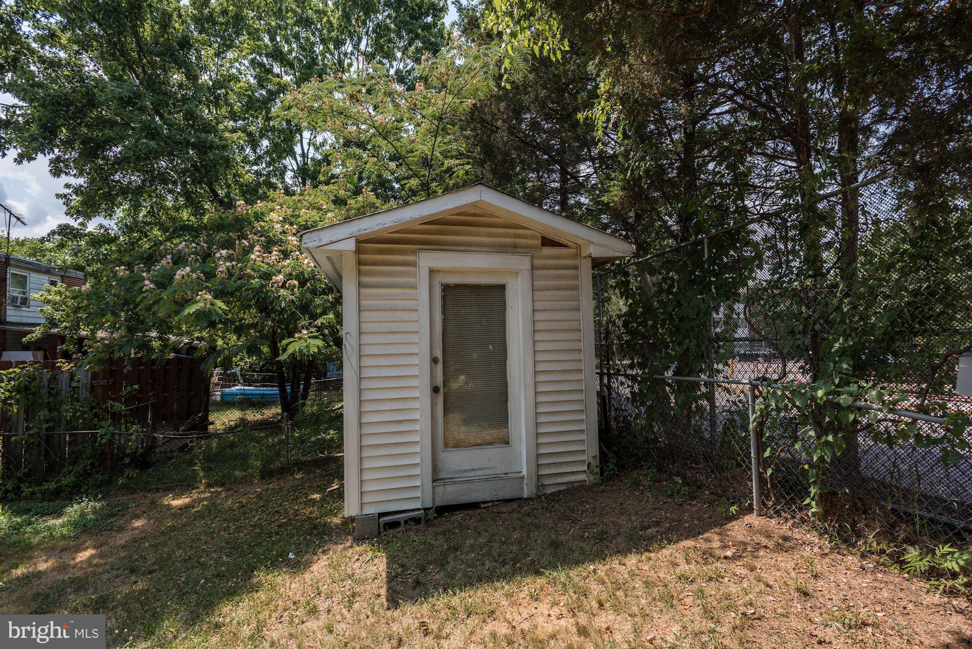 330 Bigley Avenue Halethorpe, MD 21227 - Photo 18 of 24 Exterior (Rear) shows better view of the shed