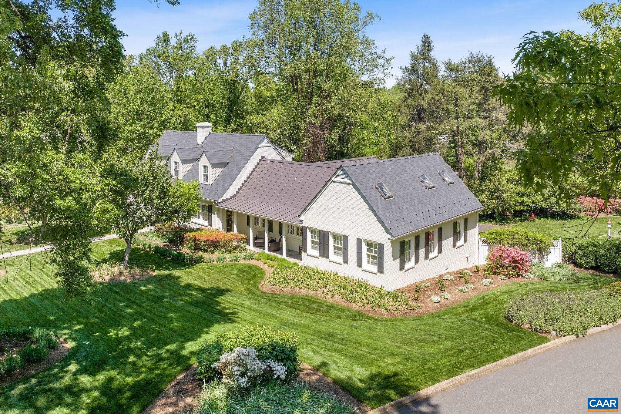 2001 Hessian Road Charlottesville, VA 22903 - Photo 3 of 47 an aerial view of residential houses with yard