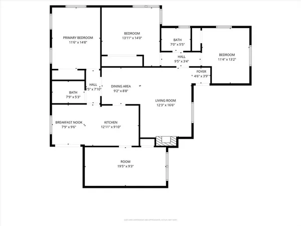$2,495 | 6308 Malvey Avenue, Fort Worth, TX 76116