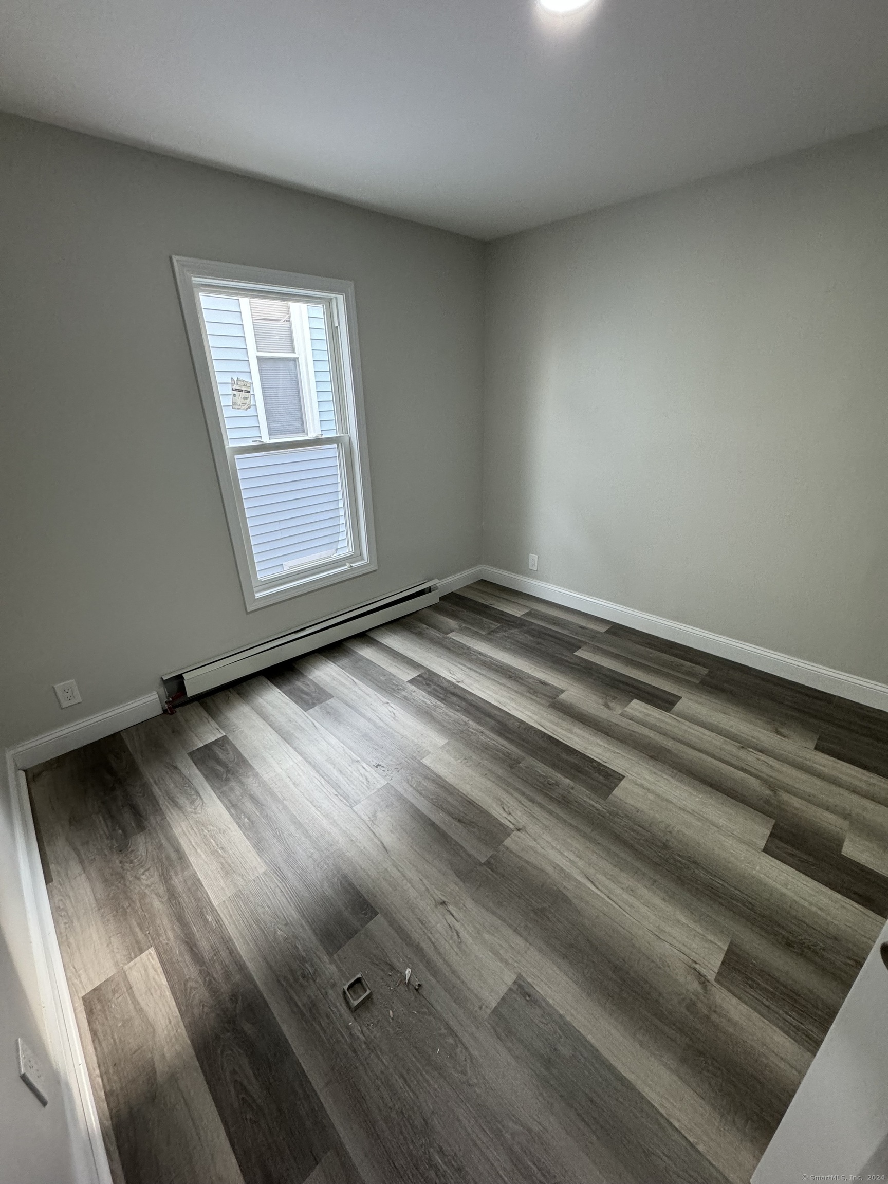 wooden floor in a room