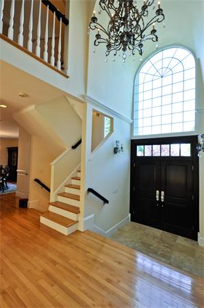 208 Country Club Road Newton, MA 02459 - Photo 4 of 26 a view of entryway and hall with wooden floor