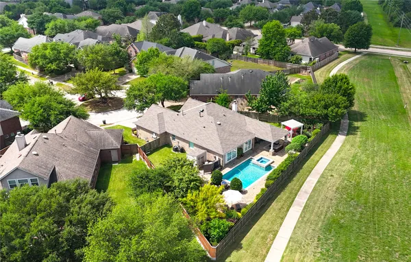 front view of a house with a small yard