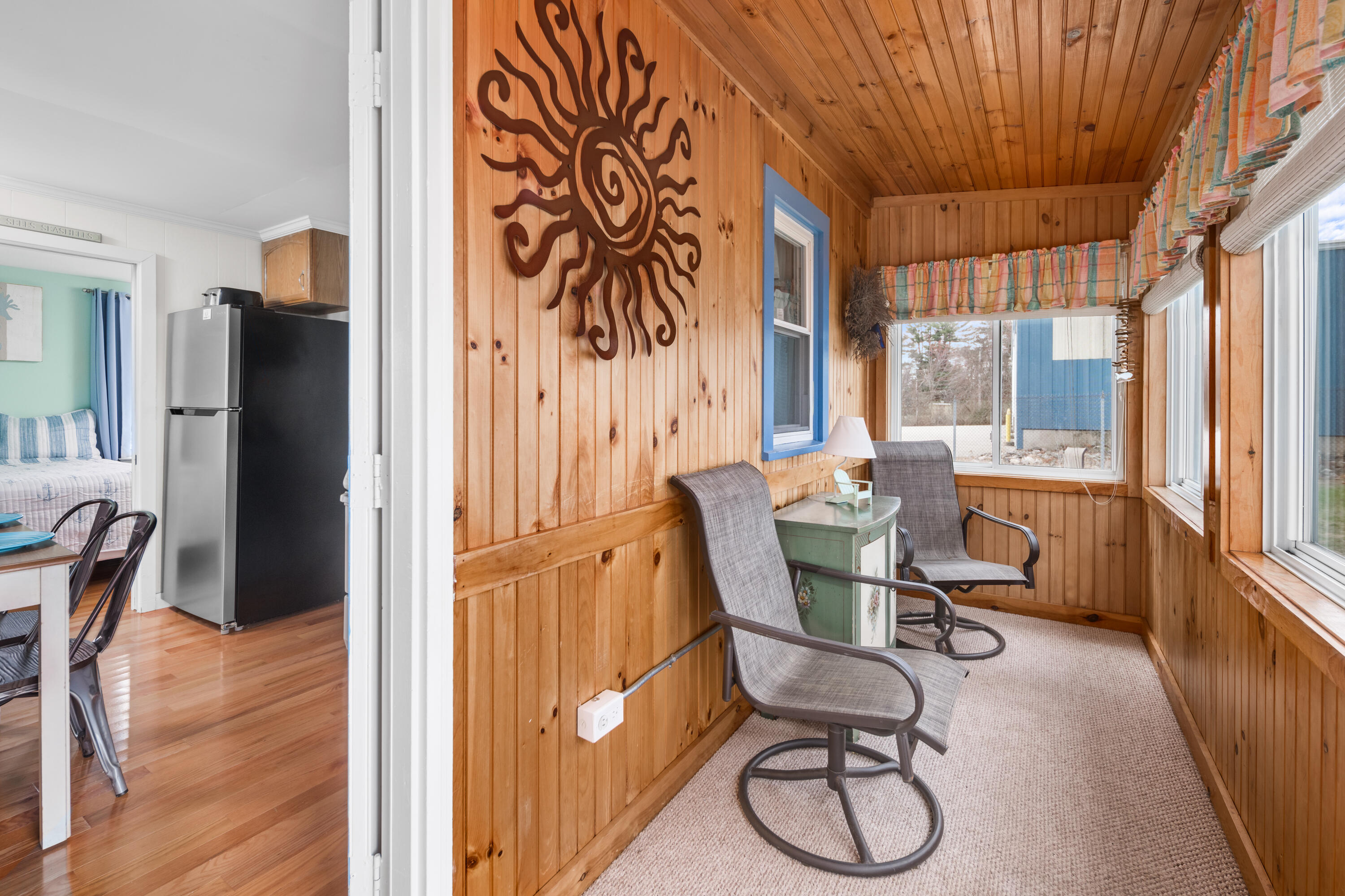 1277 Post Road, Unit 118 Wells, ME 04090 - Photo 12 of 16 Front Enclosed Porch
