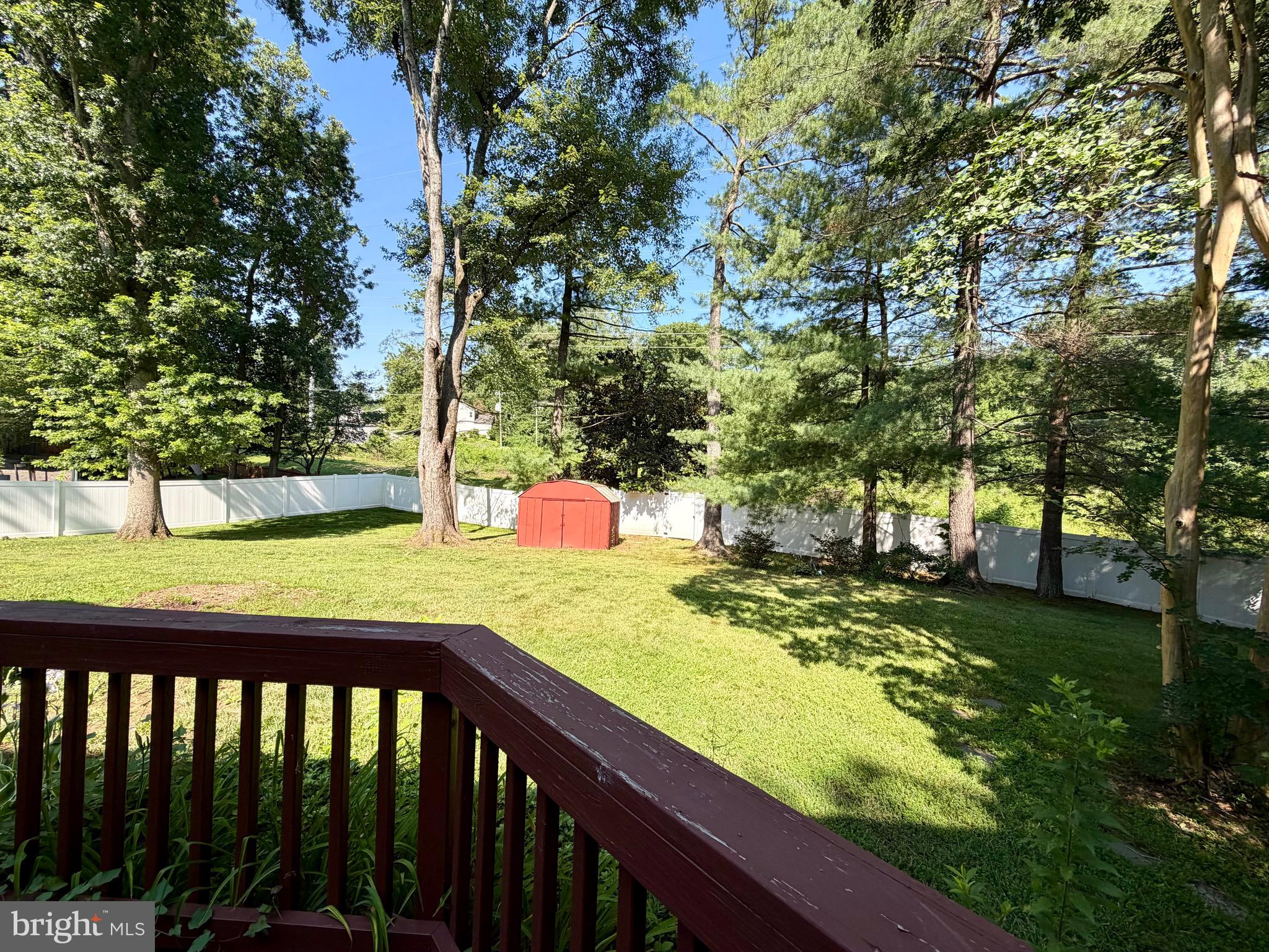 7216 Reservation Drive Springfield, VA 22153 - Photo 12 of 44 Fully Fenced Backyard