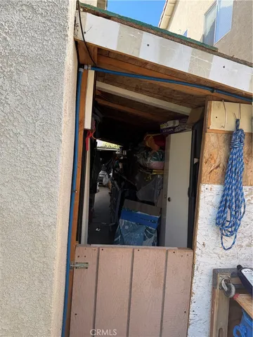 a view of walk in closet