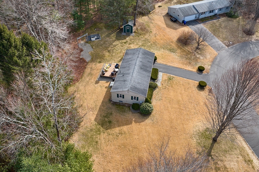 46 Deepwoods Drive Amherst, MA 01002 - Photo 27 of 35 an aerial view of residential houses with outdoor space