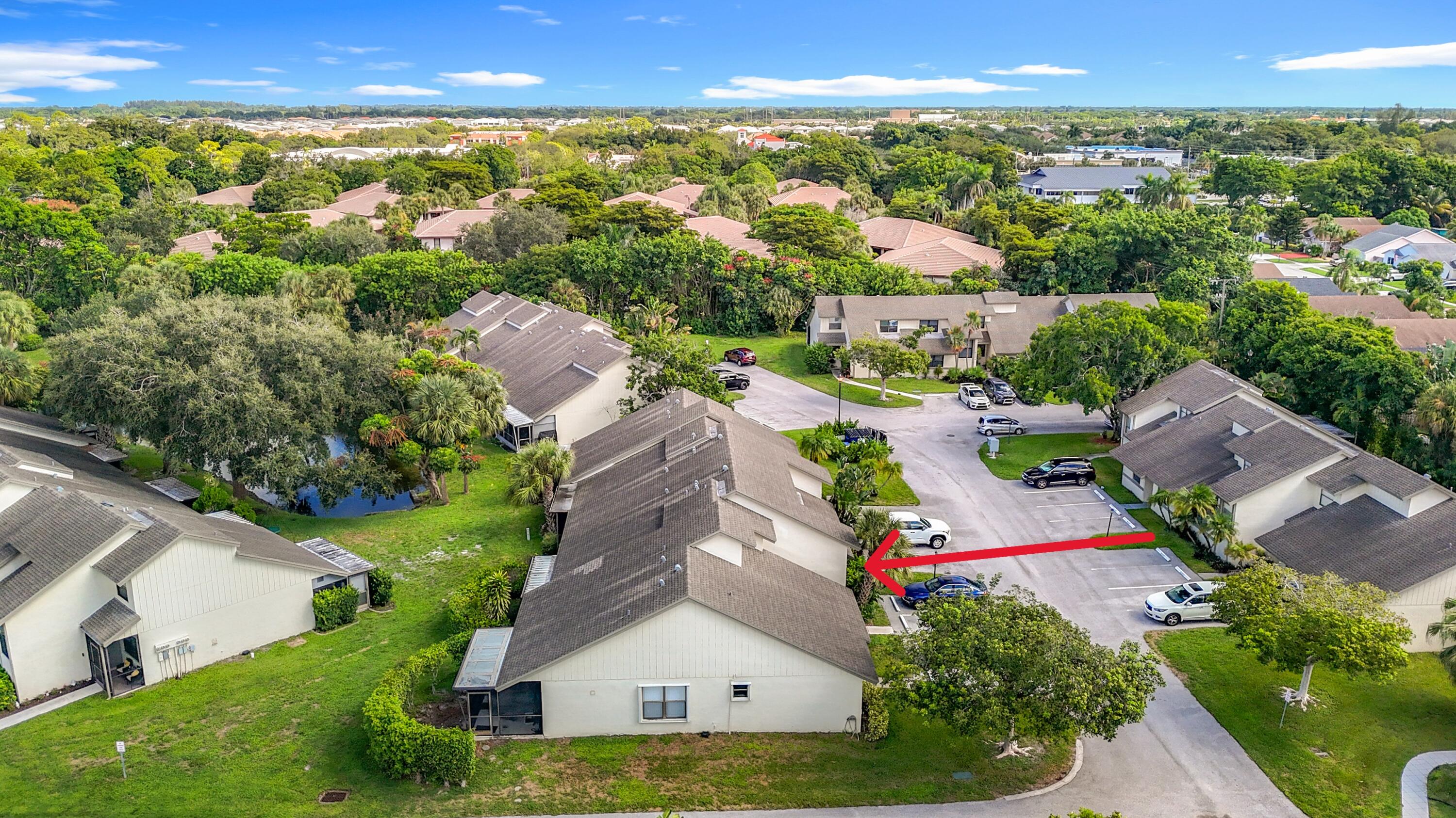 9278 Ketay Circle Boca Raton, FL 33428 - Photo 47 of 55 an aerial view of a house with a yard
