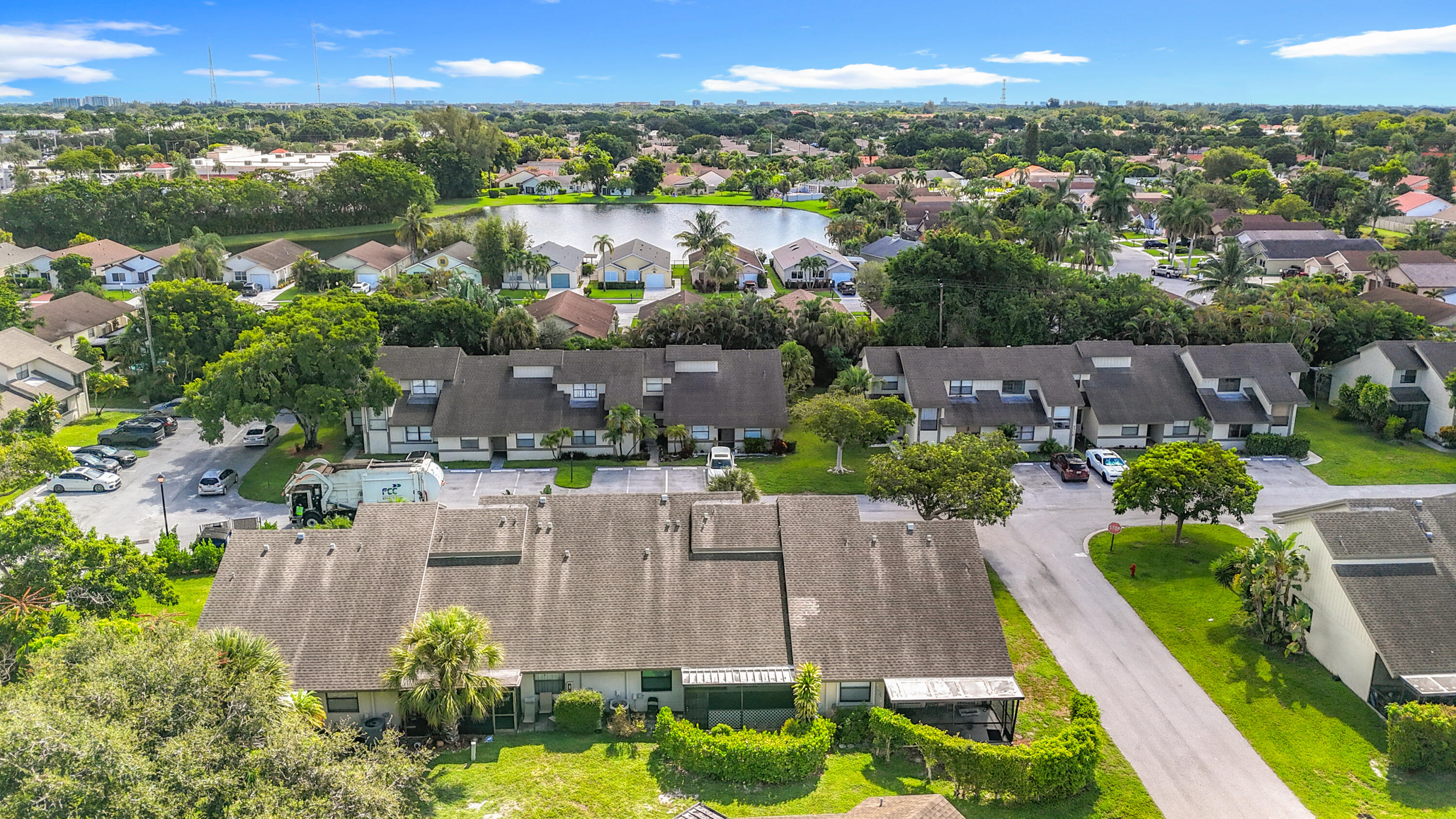 9278 Ketay Circle Boca Raton, FL 33428 - Photo 48 of 55 an aerial view of a house with a garden