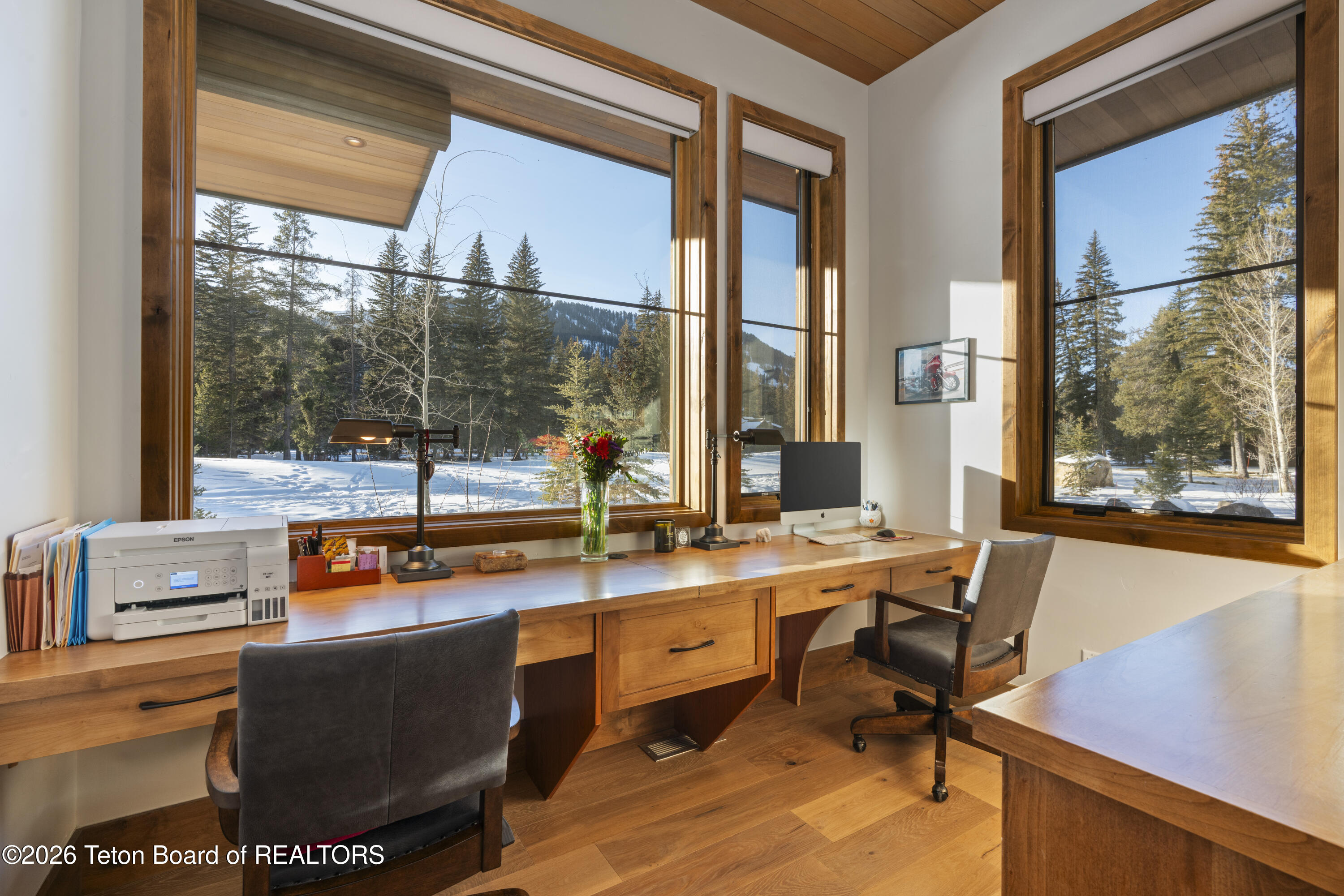 15555 Tall Timber Road Jackson, WY 83001 - Photo 24 of 58 office with golfviews