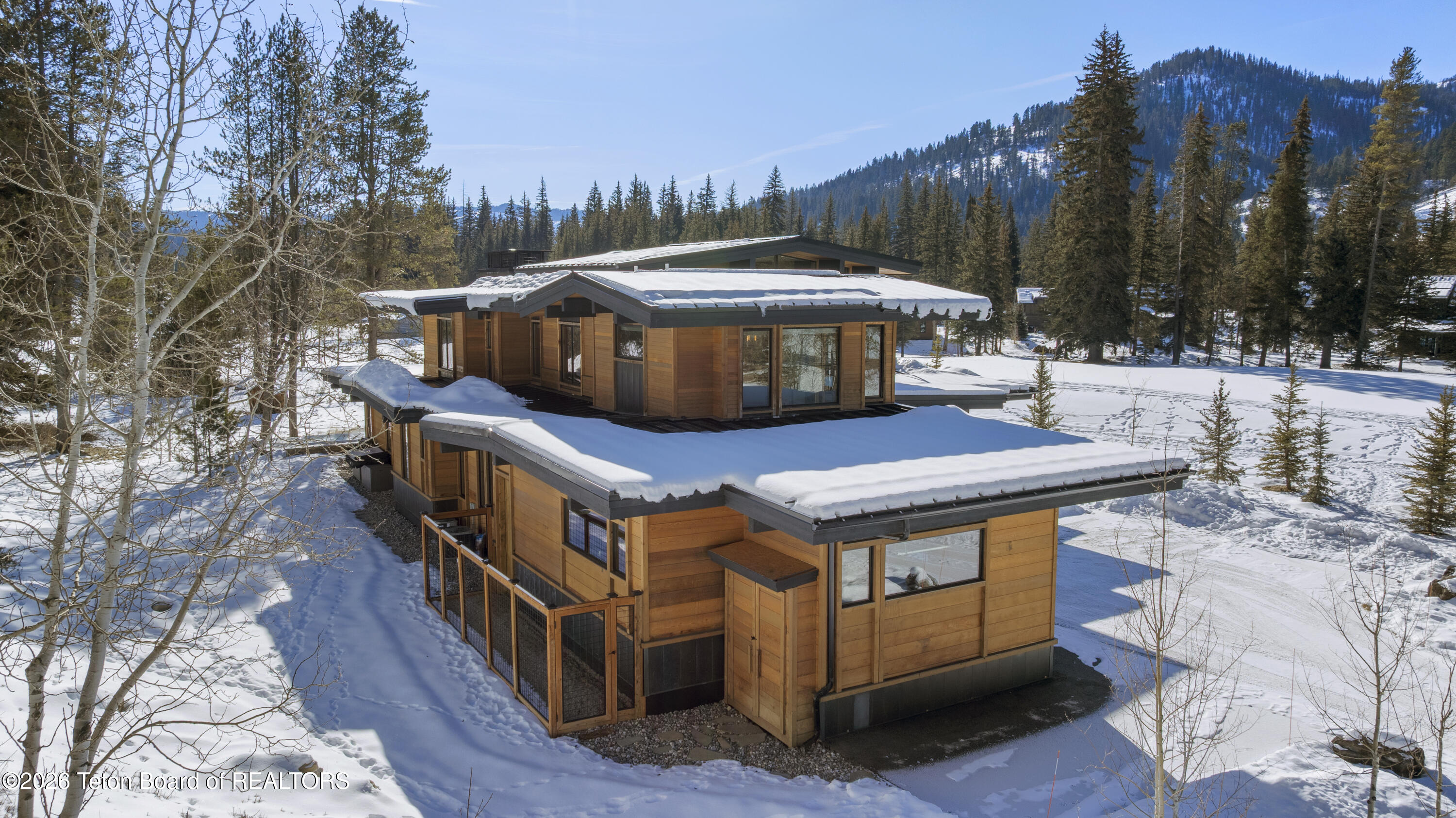 15555 Tall Timber Road Jackson, WY 83001 - Photo 4 of 58 aerialdogrun