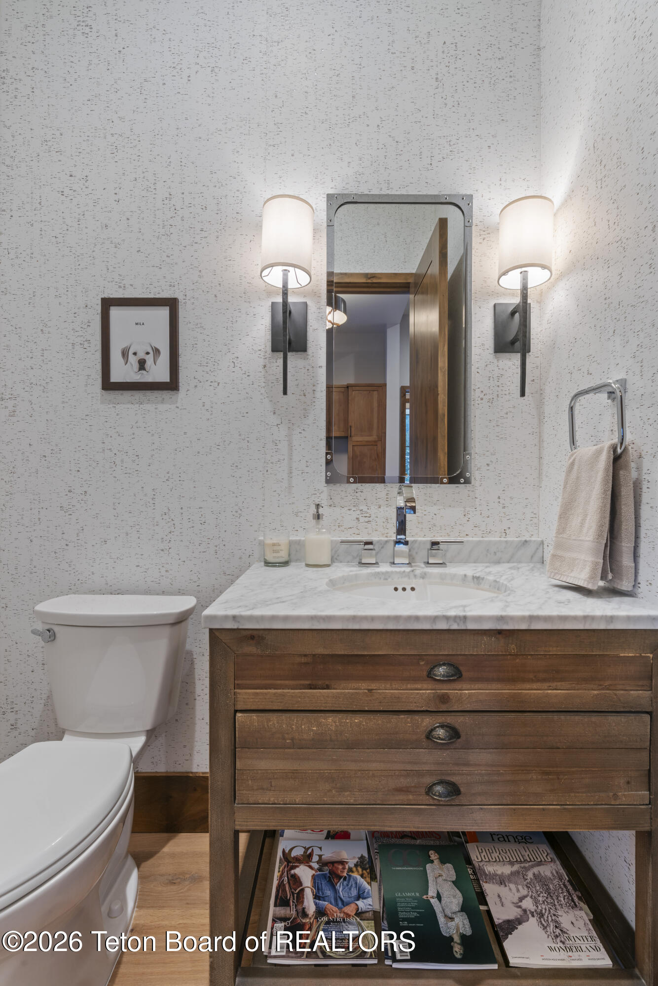 15555 Tall Timber Road Jackson, WY 83001 - Photo 8 of 58 powder bath entry