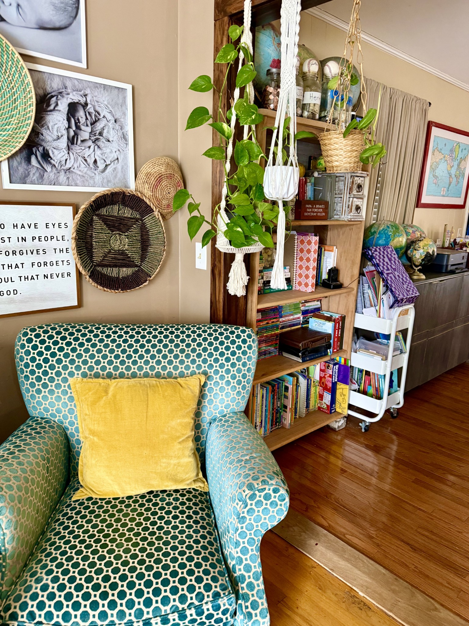 1503 Frances Street Lawrenceburg, TN 38464 - Photo 12 of 44 a bedroom with furniture and a wooden floor
