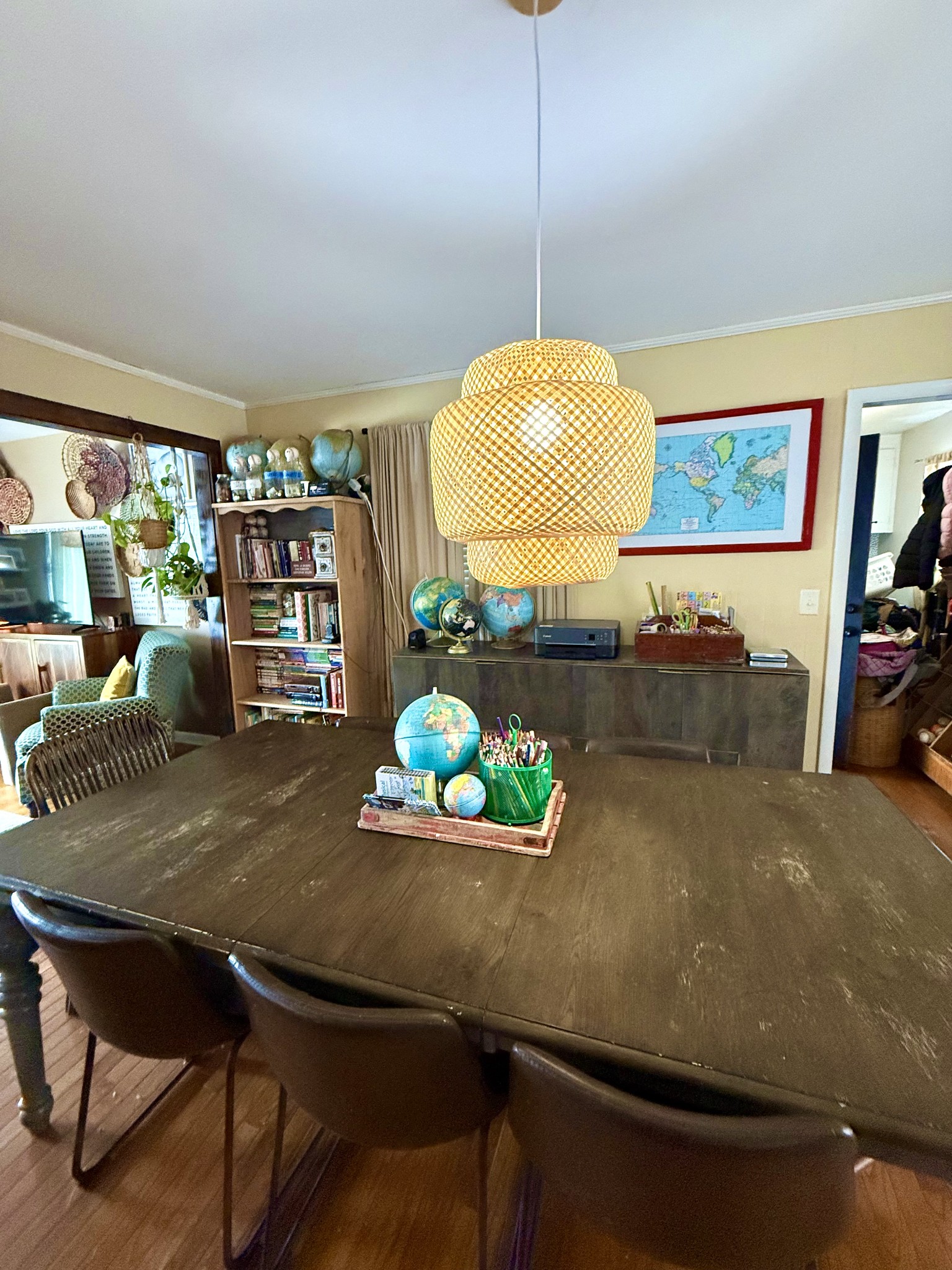1503 Frances Street Lawrenceburg, TN 38464 - Photo 15 of 44 a view of a dining room with furniture and chandelier