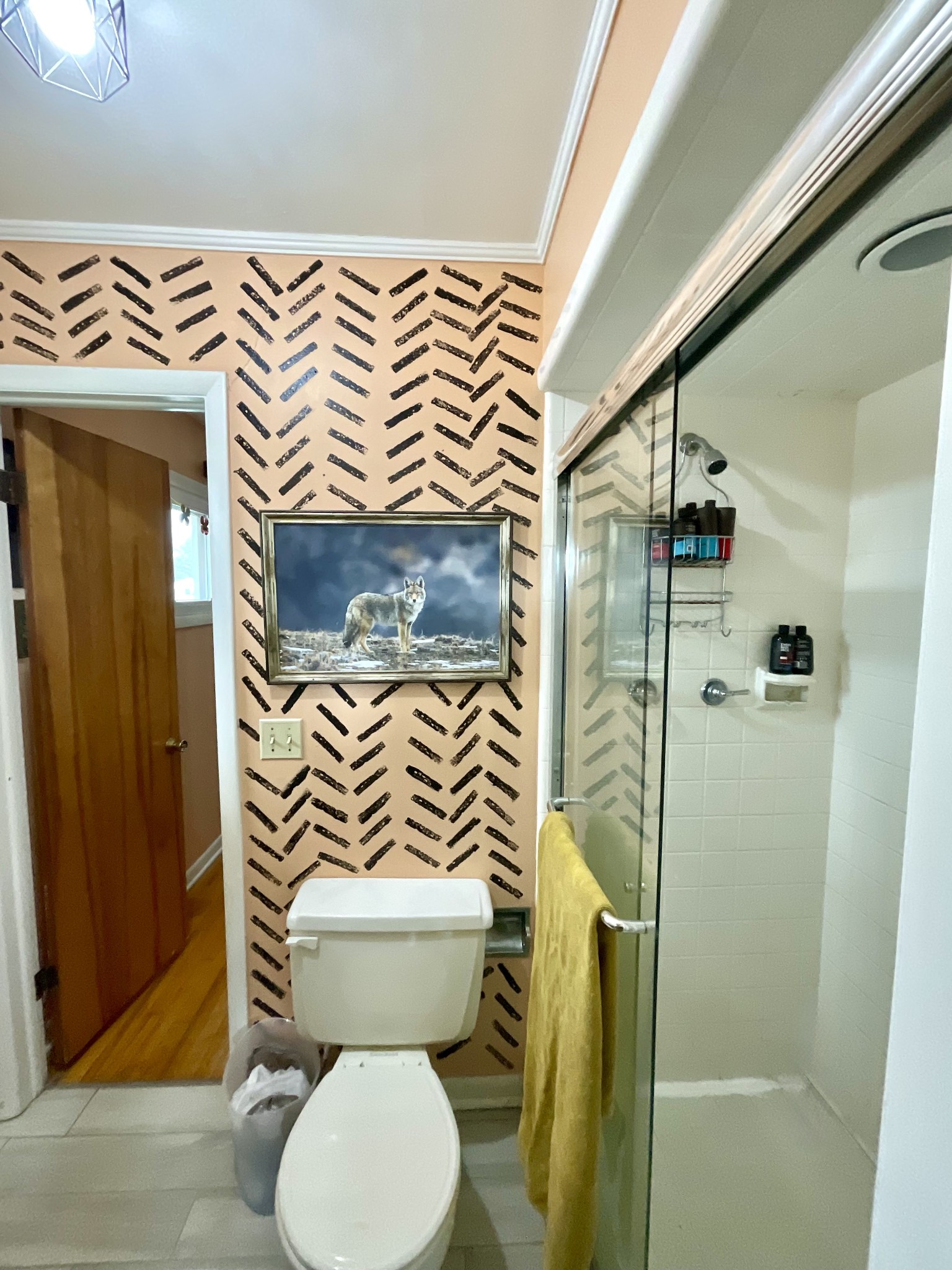 1503 Frances Street Lawrenceburg, TN 38464 - Photo 38 of 44 a bathroom with a toilet and a shower