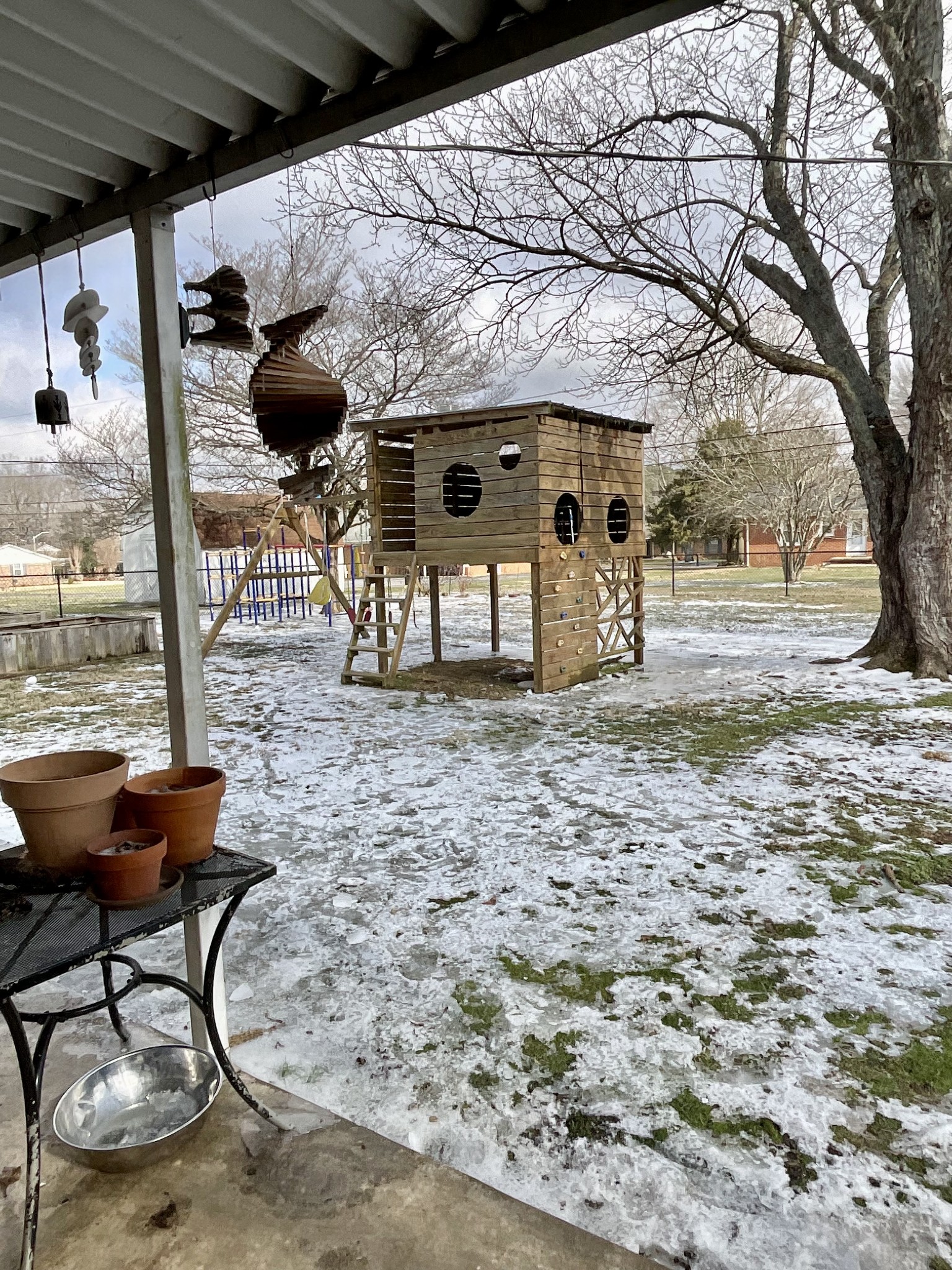 1503 Frances Street Lawrenceburg, TN 38464 - Photo 41 of 44 a backyard of a house with seating space